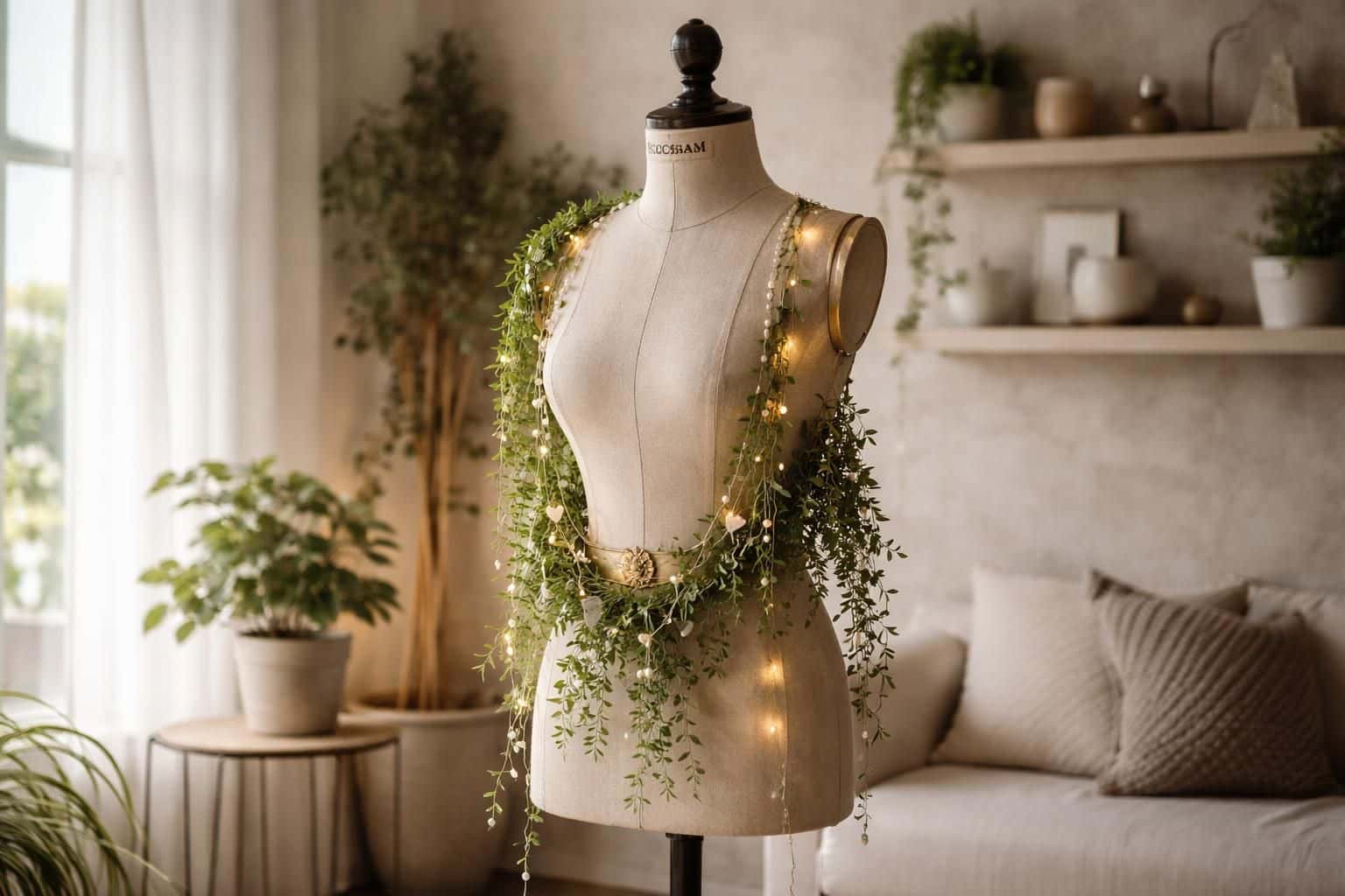 d&eacute;couvrez comment transformer un buste stockman, objet incontournable de la couture, en un &eacute;l&eacute;gant &eacute;l&eacute;ment de d&eacute;coration pour votre int&eacute;rieur.