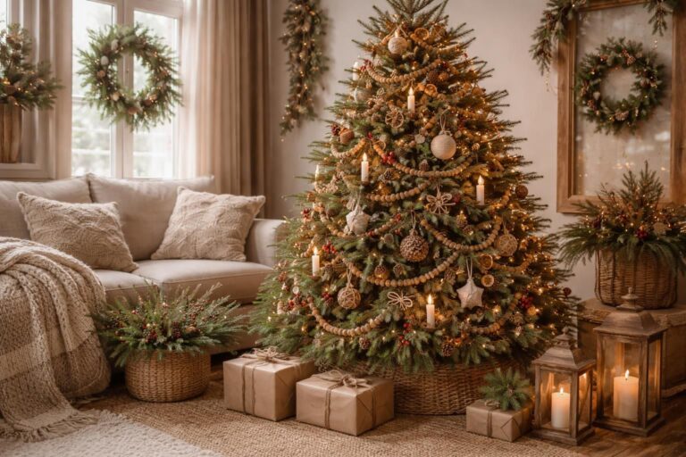découvrez des idées naturelles et élégantes pour décorer votre sapin et votre maison à noël, alliant charme authentique et simplicité éco-responsable.