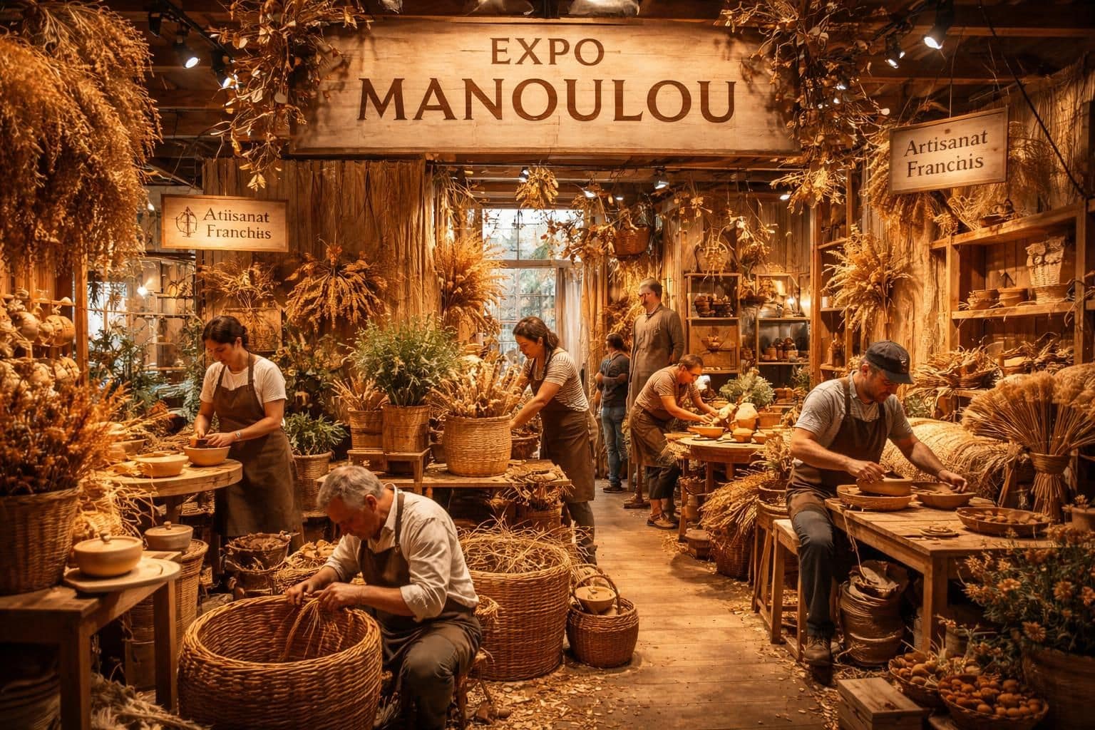 d&eacute;couvrez l'expo manoulou, une immersion unique dans l'artisanat fran&ccedil;ais o&ugrave; tradition et cr&eacute;ativit&eacute; se rencontrent pour c&eacute;l&eacute;brer le savoir-faire local.