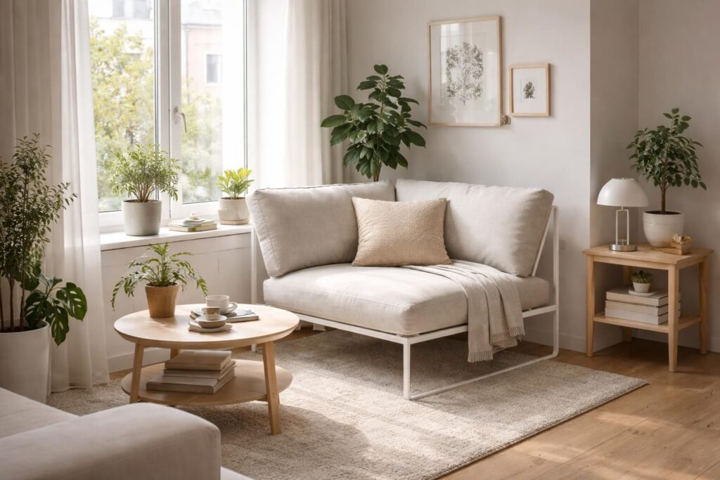 découvrez le fauteuil d’angle ikea ps 2014, spécialement conçu pour optimiser l’espace dans les petits appartements avec style et confort.
