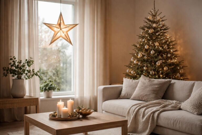 découvrez comment intégrer une étoile lumineuse dans votre décoration de noël de manière élégante et moderne, sans tomber dans le kitsch. astuces et idées originales pour un intérieur chaleureux et raffiné.