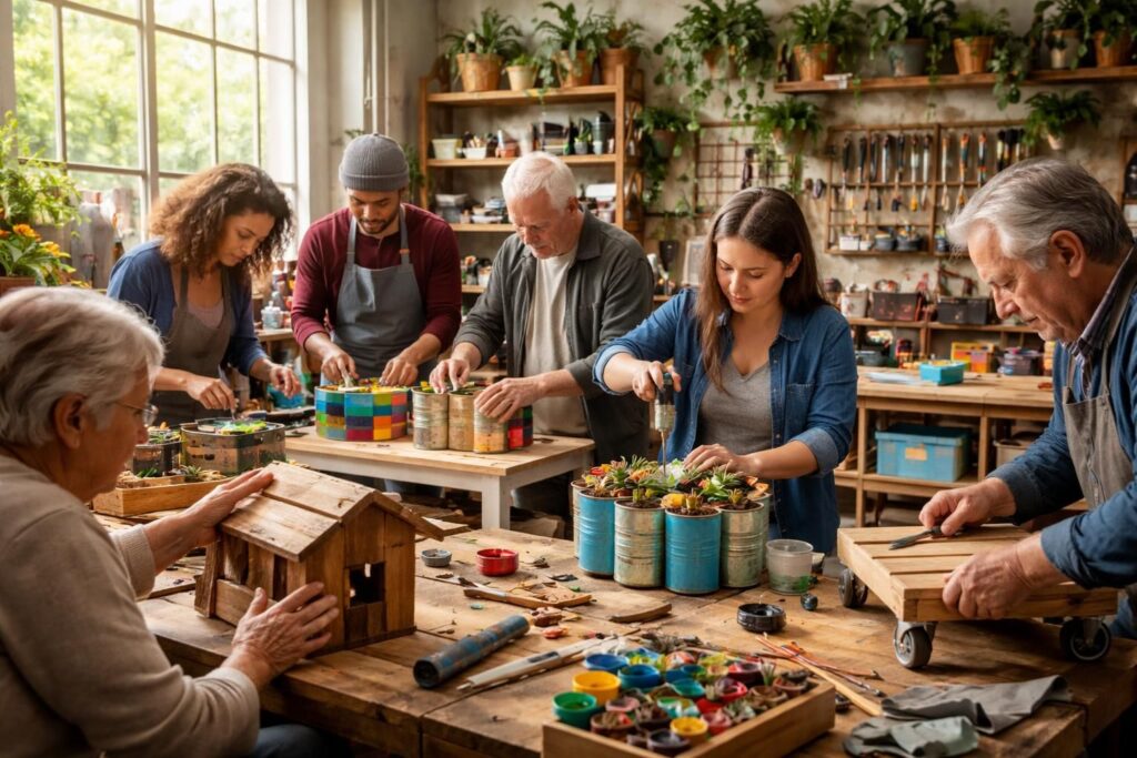 découvrez la débrouille cie, un concept solidaire innovant qui transforme et redonne vie aux matériaux recyclés pour un avenir plus responsable et durable.