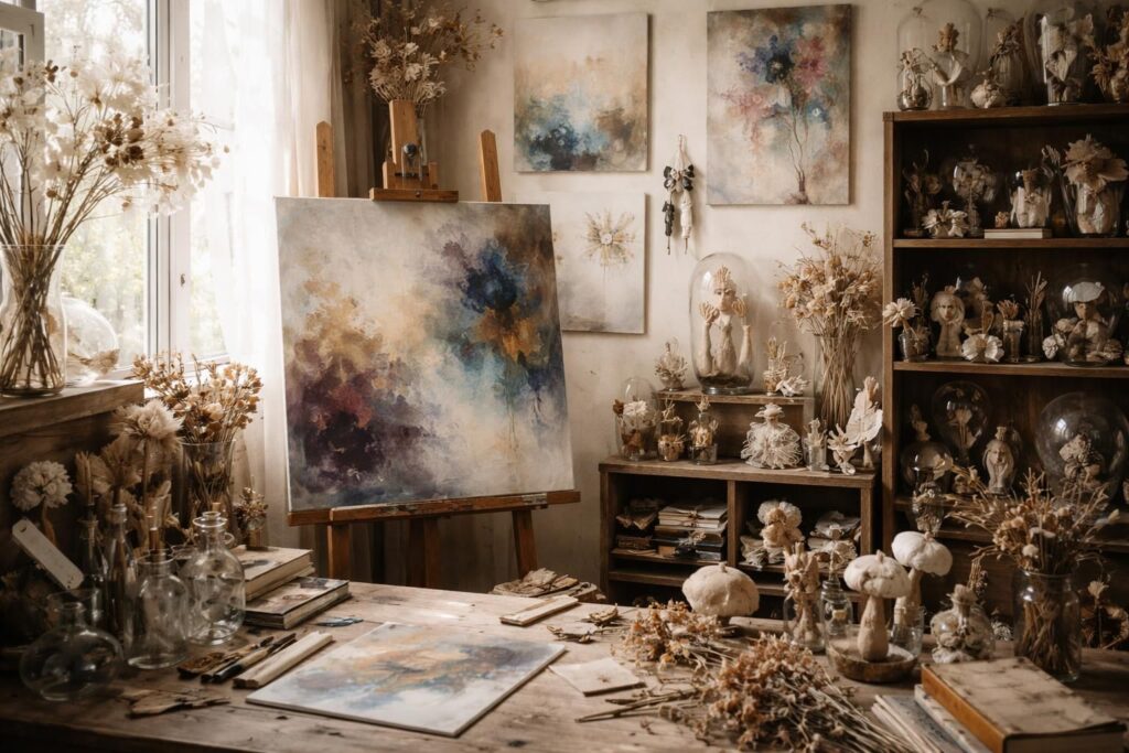 découvrez l'univers artistique de lyndie dourthe, où poésie et curiosités se mêlent pour donner vie à des créations uniques et inspirantes.