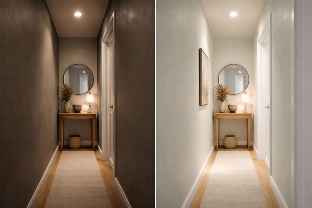 découvrez comment une simple couleur peut transformer la perception d’un espace trop étroit et agrandir visuellement votre intérieur.