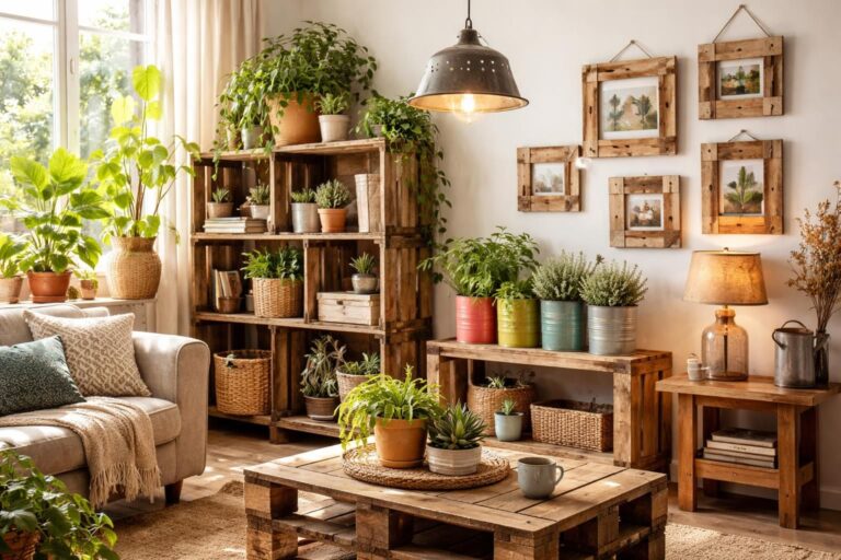 découvrez des idées originales et éco-responsables pour récupérer et détourner des objets, afin de créer une décoration durable et pleine de créativité pour votre intérieur.