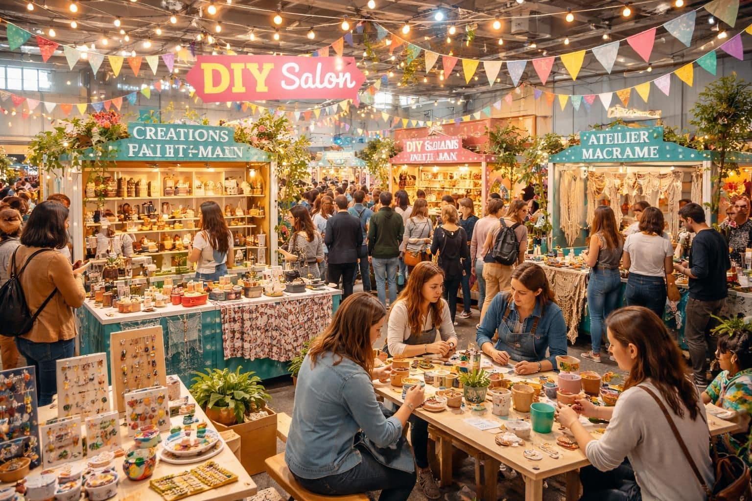 d&eacute;couvrez les tendances diy incontournables de cette ann&eacute;e au salon cr&eacute;ations & savoir-faire, un rendez-vous incontournable pour les passionn&eacute;s de loisirs cr&eacute;atifs et de cr&eacute;ation artisanale.