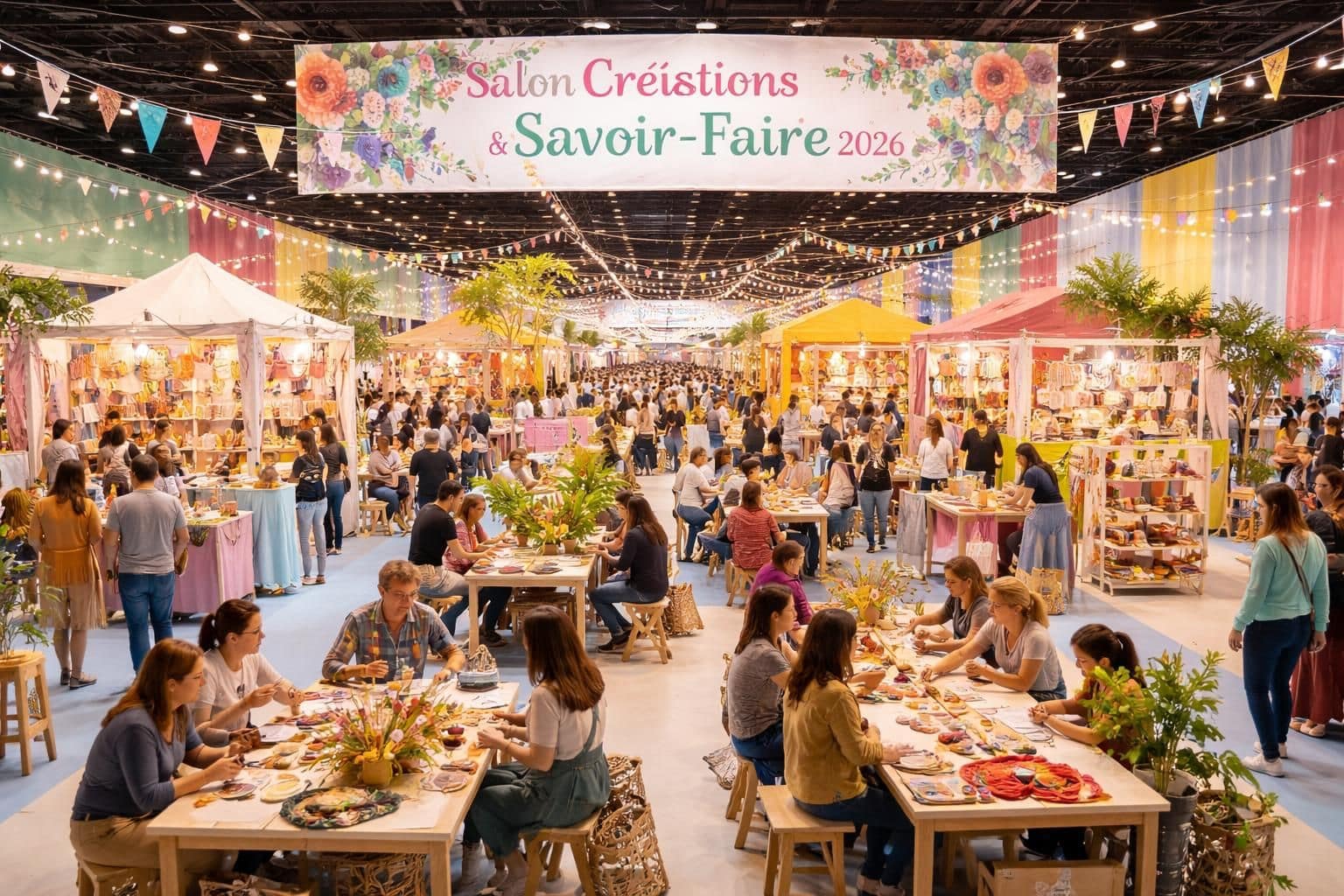 d&eacute;couvrez les tendances diy r&eacute;v&eacute;l&eacute;es au salon cr&eacute;ations & savoir-faire 2013, l'&eacute;v&eacute;nement incontournable pour les passionn&eacute;s de loisirs cr&eacute;atifs et d'artisanat.