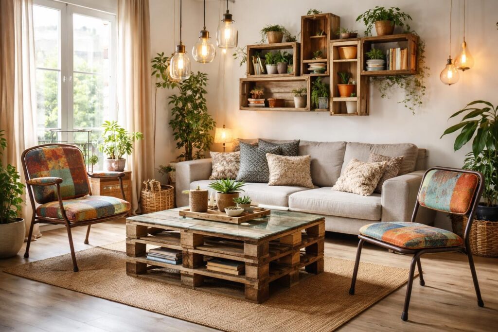 découvrez comment l'upcycling déco permet de transformer des objets du quotidien en éléments uniques pour un intérieur original et écologique.
