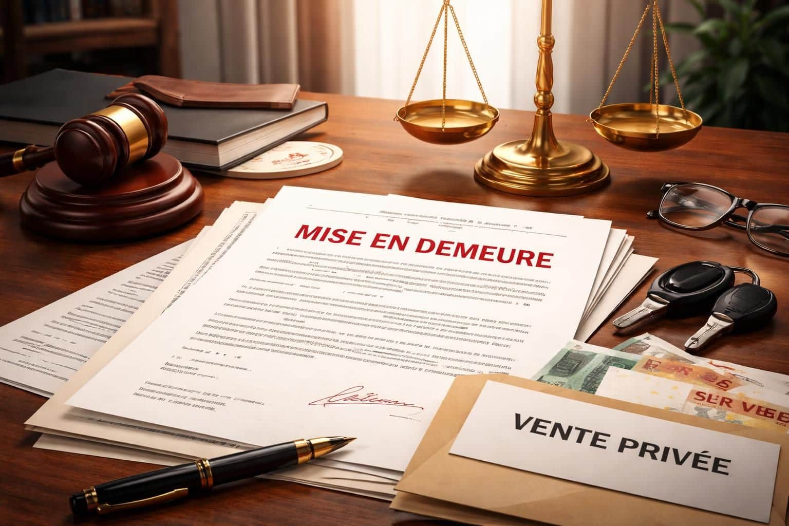 découvrez comment réagir efficacement face à une mise en demeure lors d'une vente privée et gérer les litiges en toute sérénité.